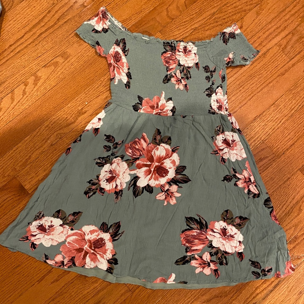 Floral mini dress